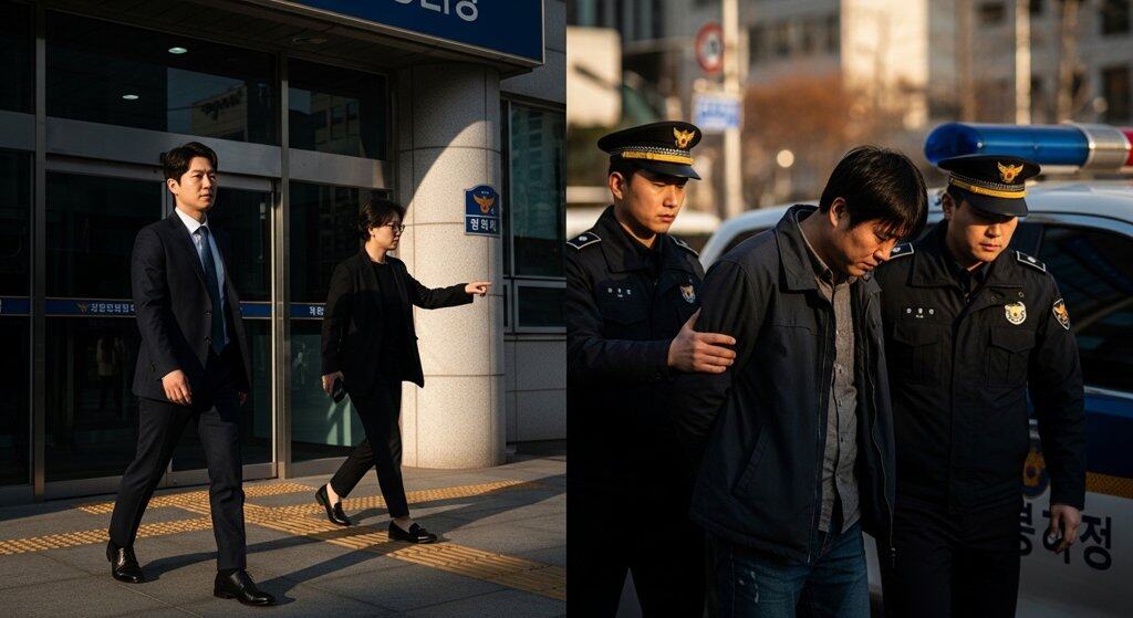 먼저 갈 것인가, 끌려갈 것인가? 자수와 체포, 당신의 운명을 가른다!